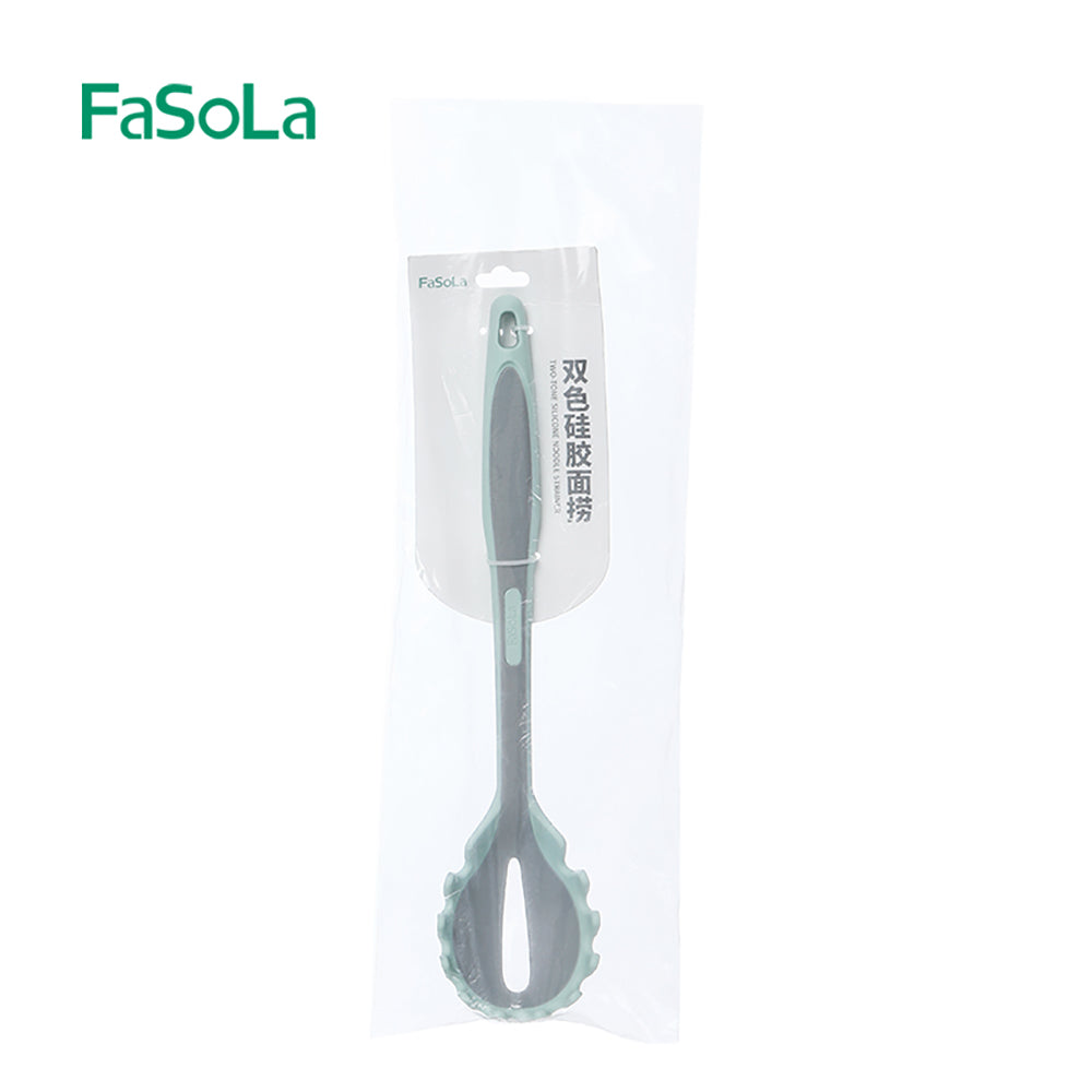 FaSoLa-Dual-Color-Silicone-Pasta-Server---Olive-Green-1