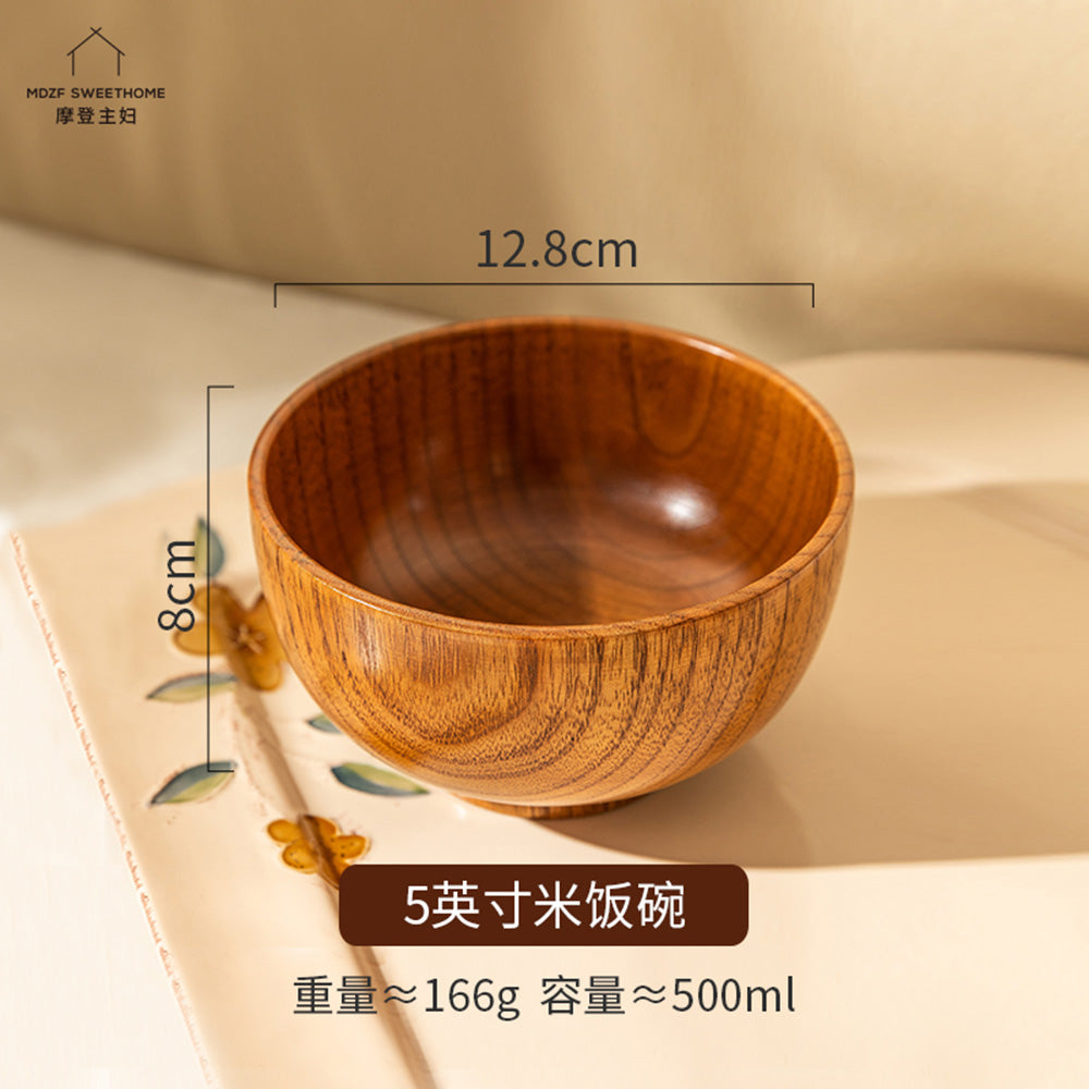 Modern-Housewife-Japanese-Style-Wooden-Rice-Bowl---5-Inches-1