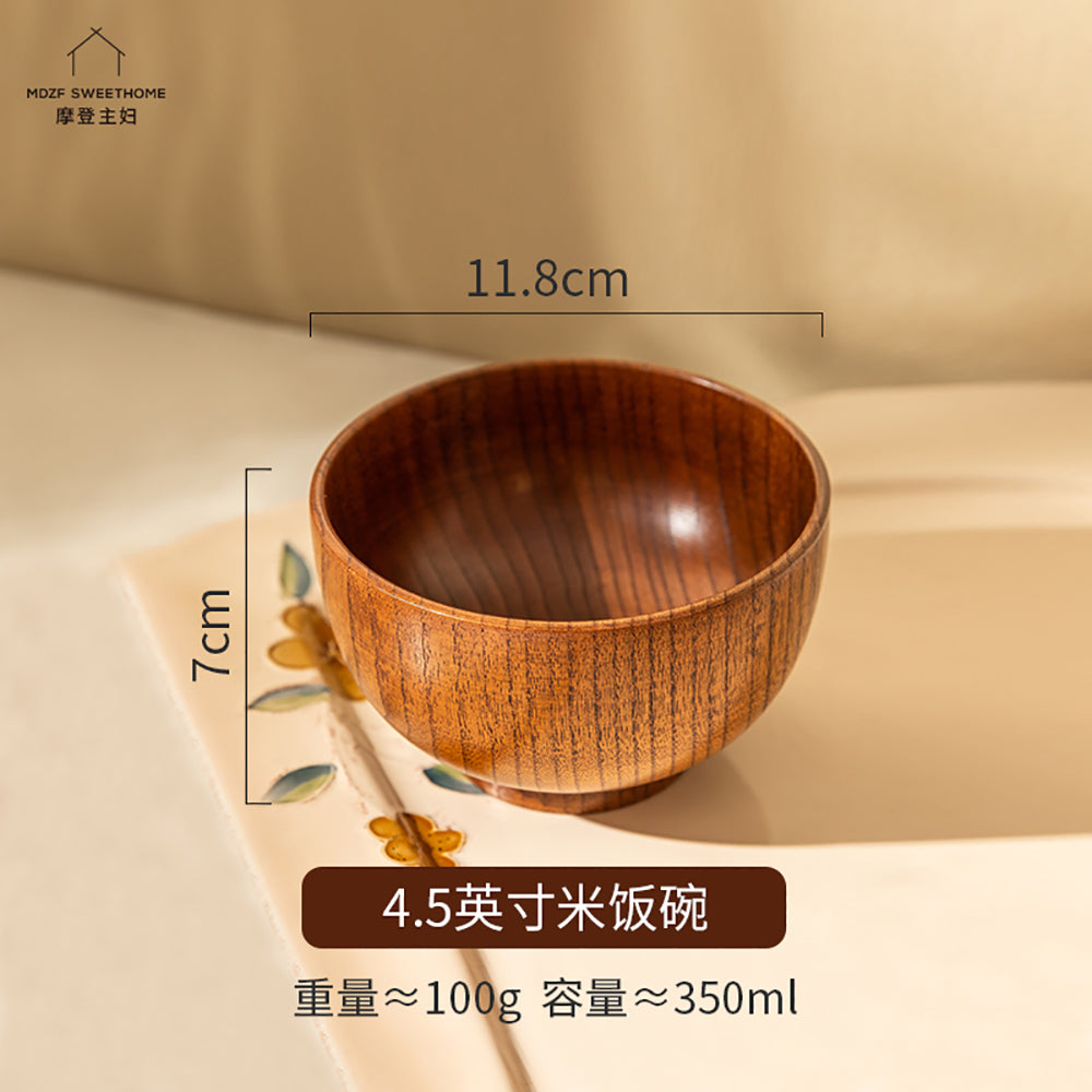 Modern-Housewife-Japanese-Wooden-Rice-Bowl---4.5-Inch-1