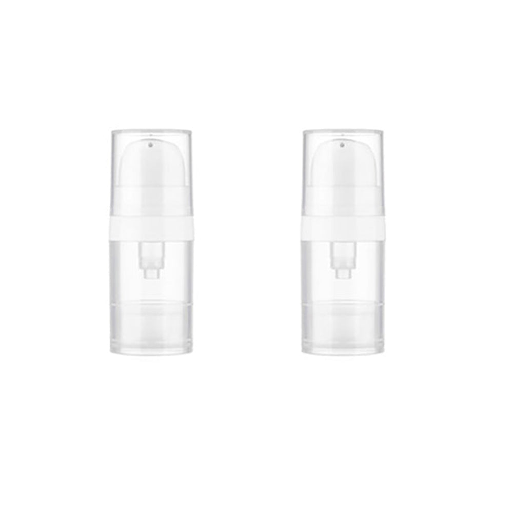 FaSoLa Vacuum Lotion Bottle - Transparent, 5ml, 2 Pieces