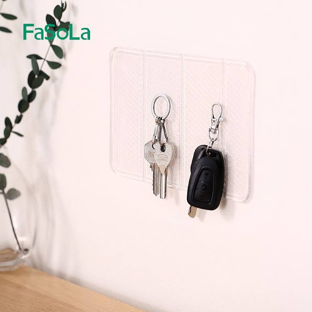 FaSoLa-Nano-Foldable-Anti-Slip-Mat---Washable,-Transparent,-20.5*12.2cm-1