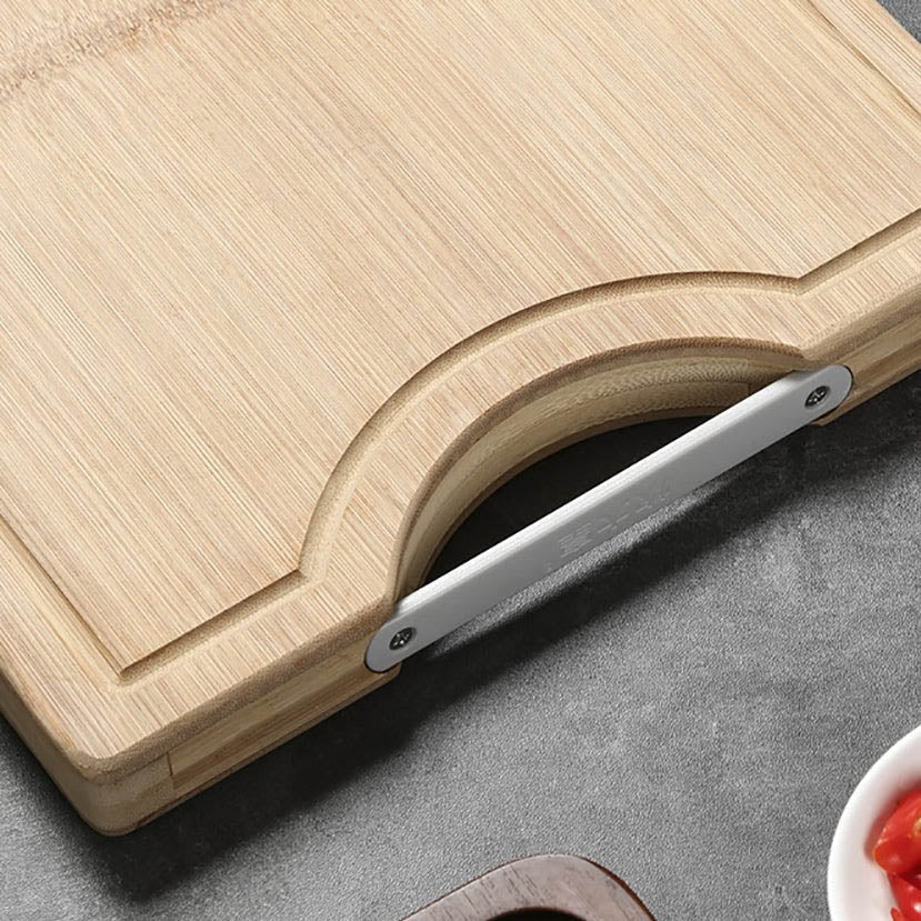 Cooker King Natural Thickened Bamboo Cutting Board - 40x30x3cm