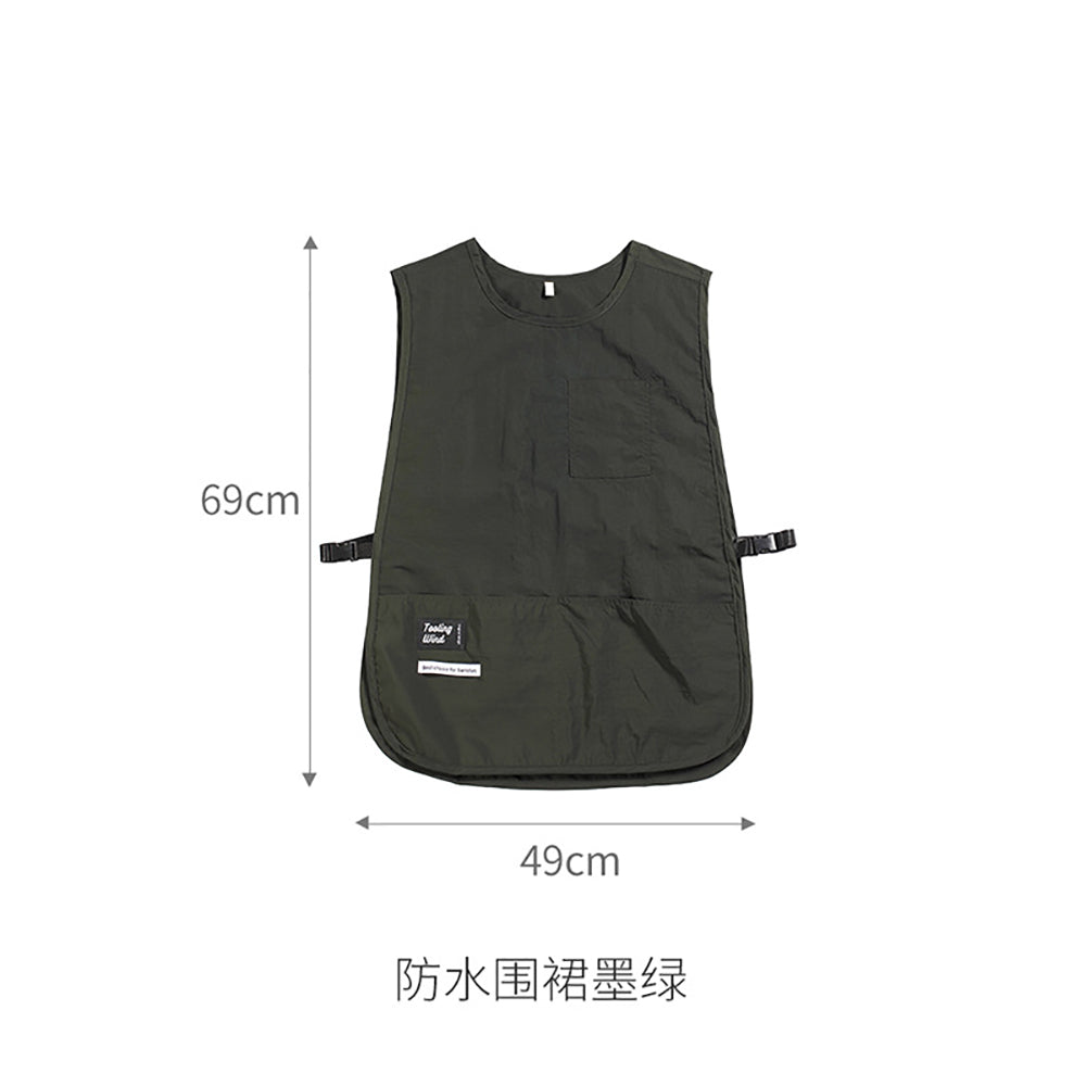 FaSoLa-Waterproof-Apron---Dark-Green-1