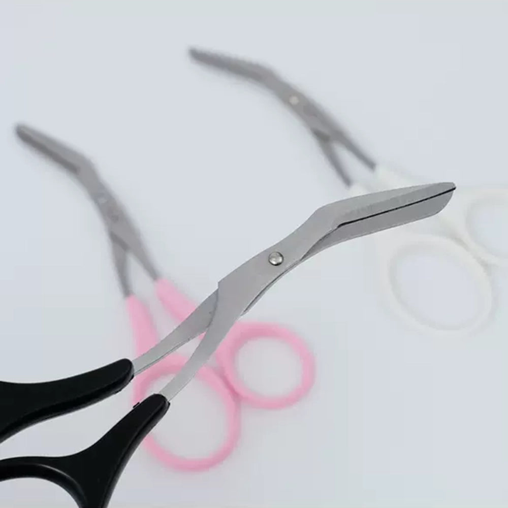 Kai-Eyebrow-Scissors-with-Comb---Pink-1