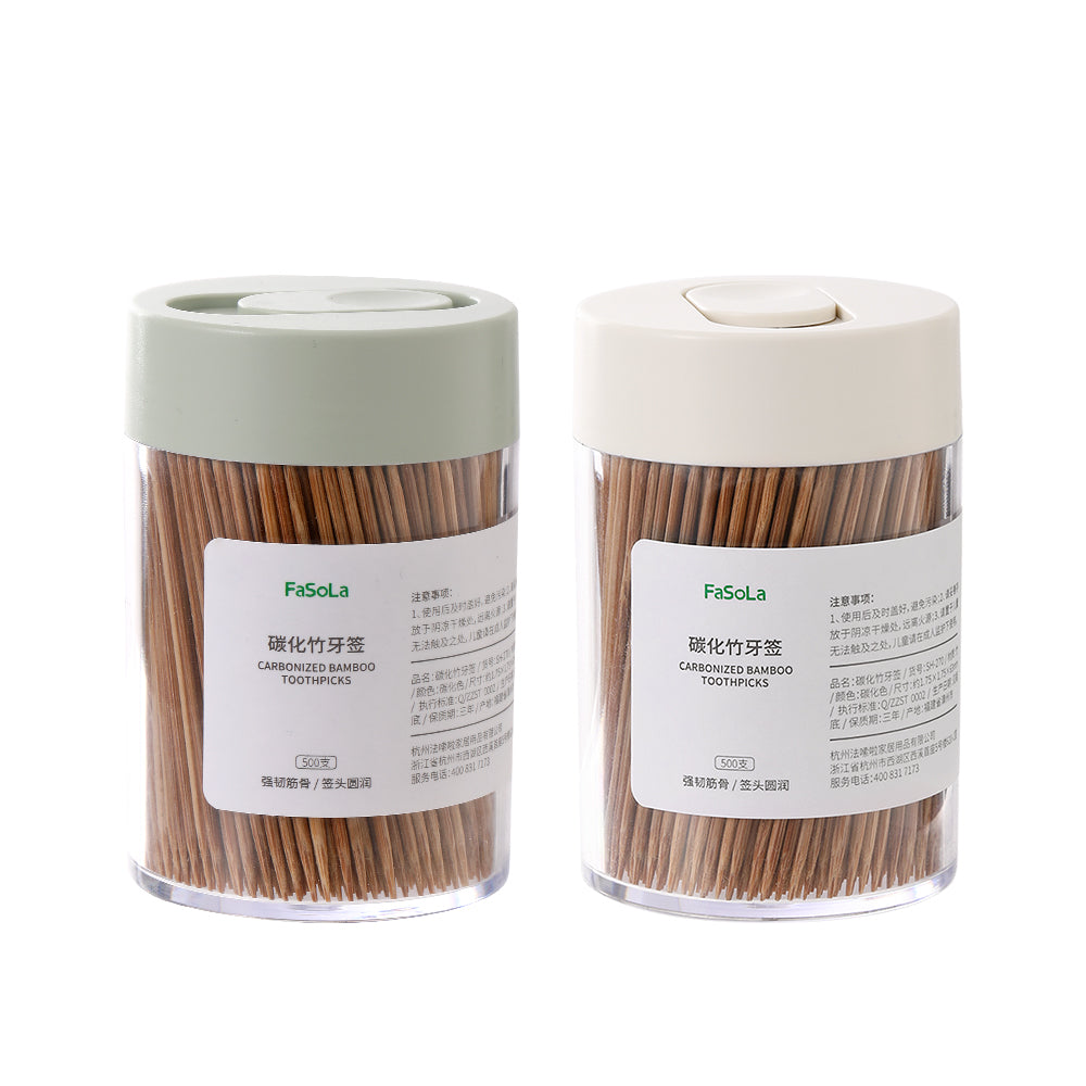 FaSoLa-Carbonized-Bamboo-Toothpicks---2-Containers-1