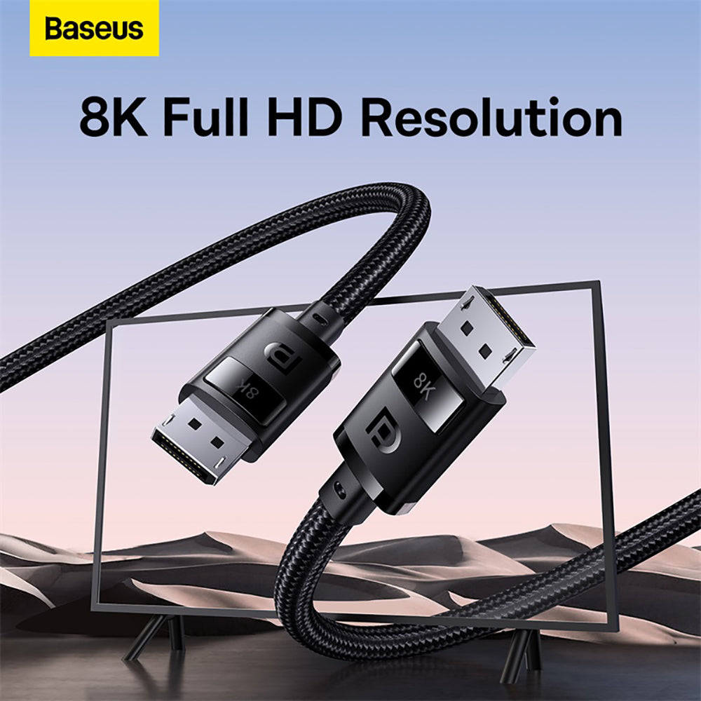 Baseus-High-Definition-DP8K-to-DP8K-Cable---5m,-Starry-Black-1