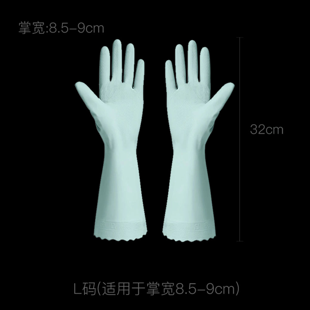 Lifease-Household-Cleaning-Gloves---Mist-Green,-Size-L-1