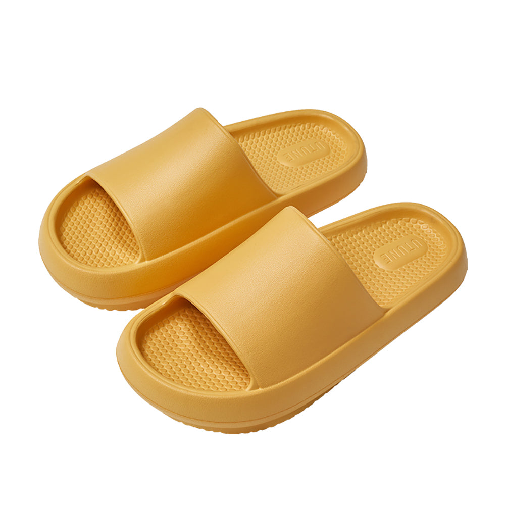 YouDiao-EVA-Negative-Heel-Slippers---Goose-Yellow,-Size-35-36-1