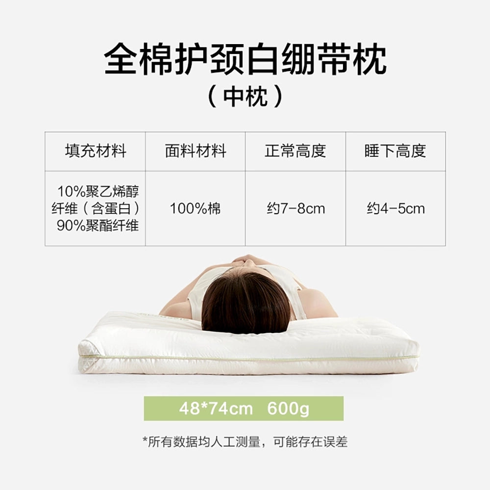 NetEase-Yanxuan-All-Cotton-A-Class-Fabric-Soybean-Bandage-Pillow---Medium-1