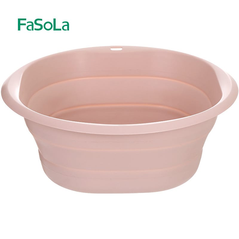 FaSoLa-Collapsible-Basin---Pink,-Small,-26cm-Diameter-1