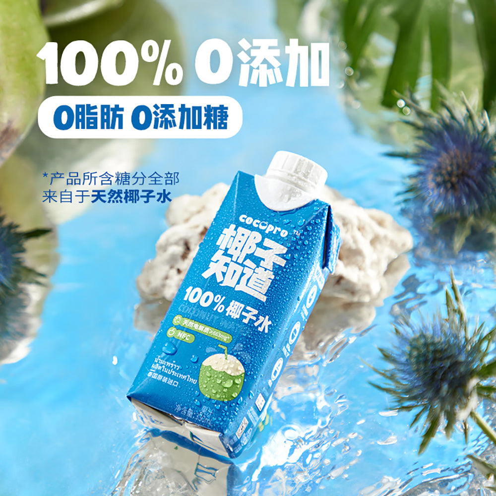 CocoPro-100%-Coconut-Water---330ml-x-12-Bottles-1