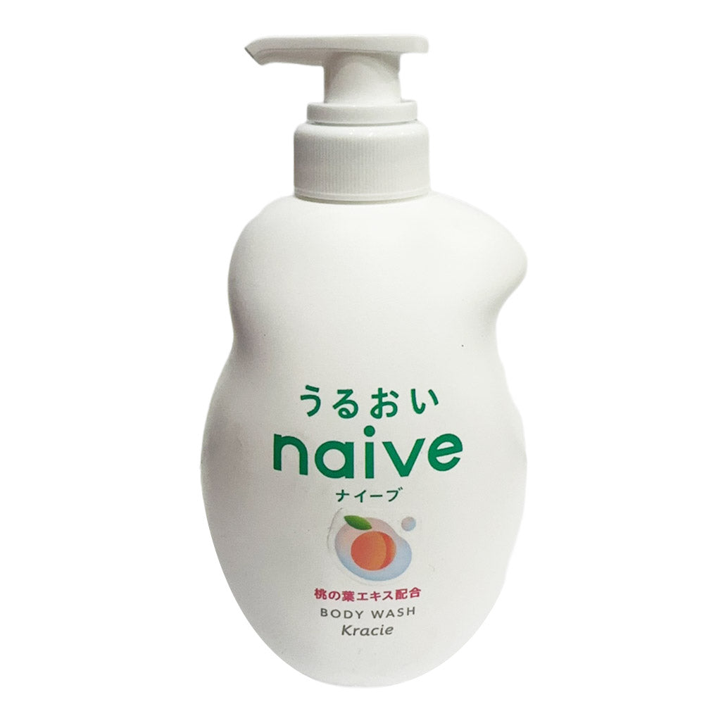 Kracie-Naive-Peach-Moisturizing-Body-Wash---530ml-1