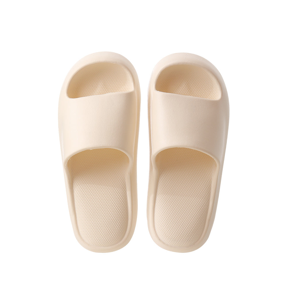 Fasola-Thick-Soled-Bathroom-Slippers,-White,-Size-39/40---One-Pair-1