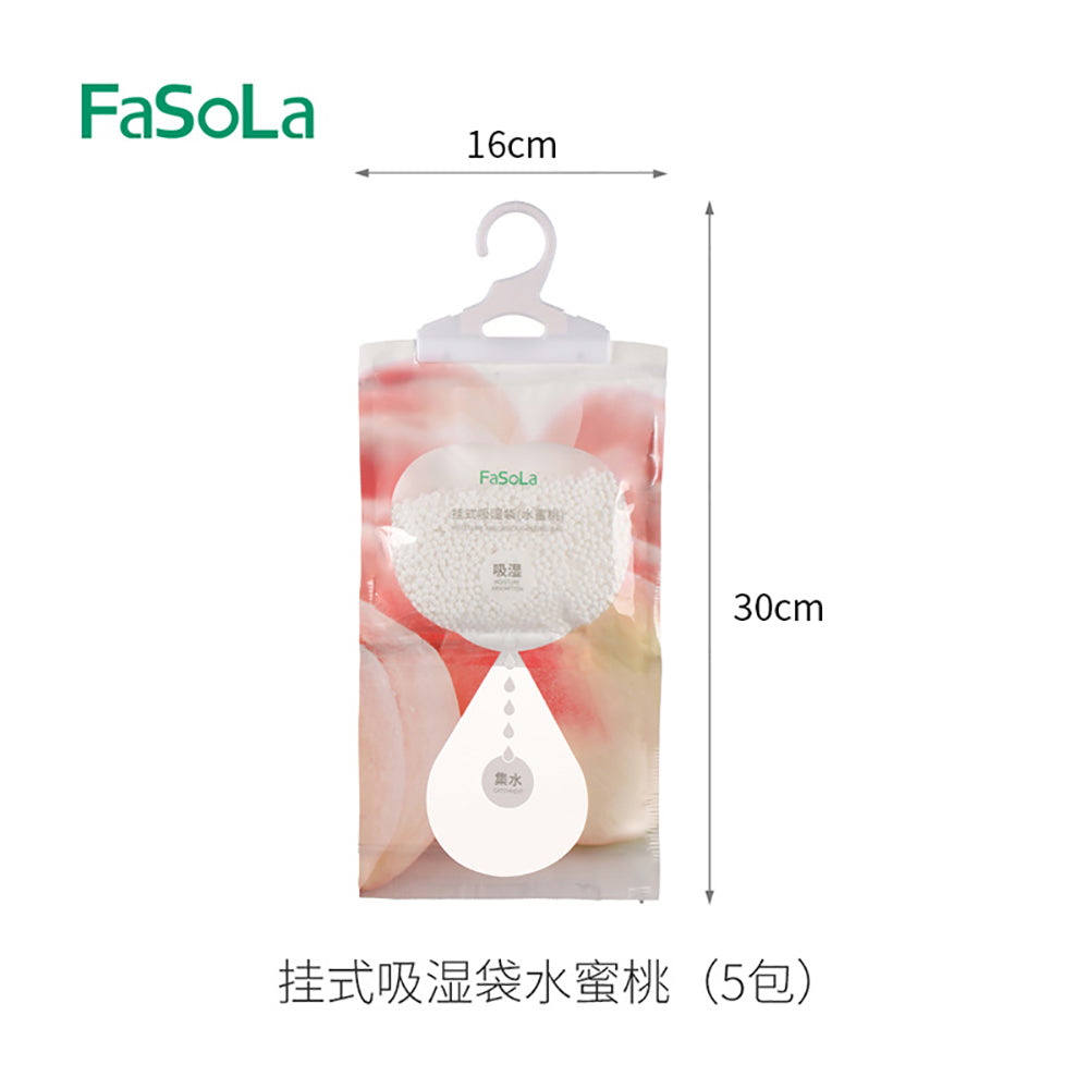 FaSoLa-Hanging-Moisture-Absorber-Bags---Peach-Scent,-5-Pack-1