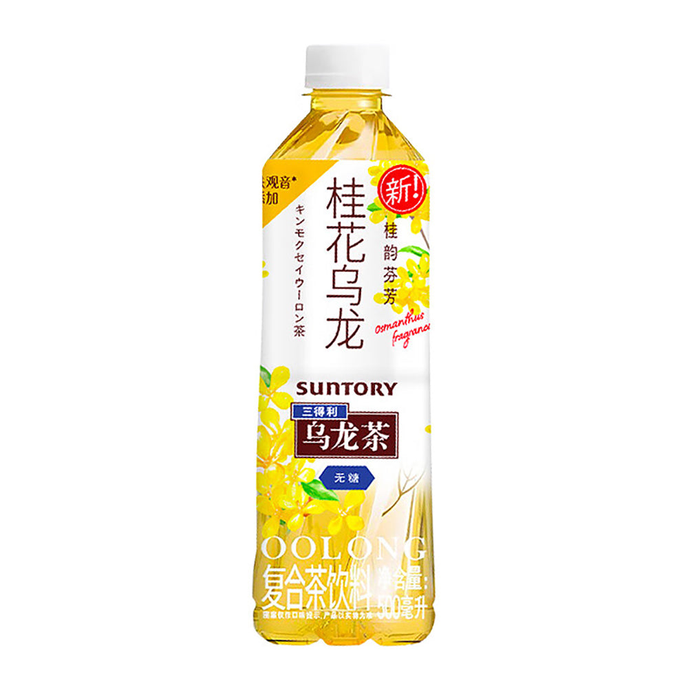 Suntory-Osmanthus-Oolong-Tea---Sugar-Free,-500ml-x-15-Bottles-1