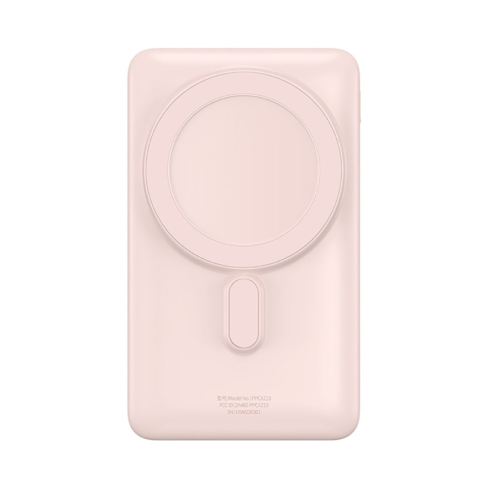 Baseus-Magnetic-Bracket-Wireless-Fast-Charge-Power-Bank-10000mAh-20W---Pink-1