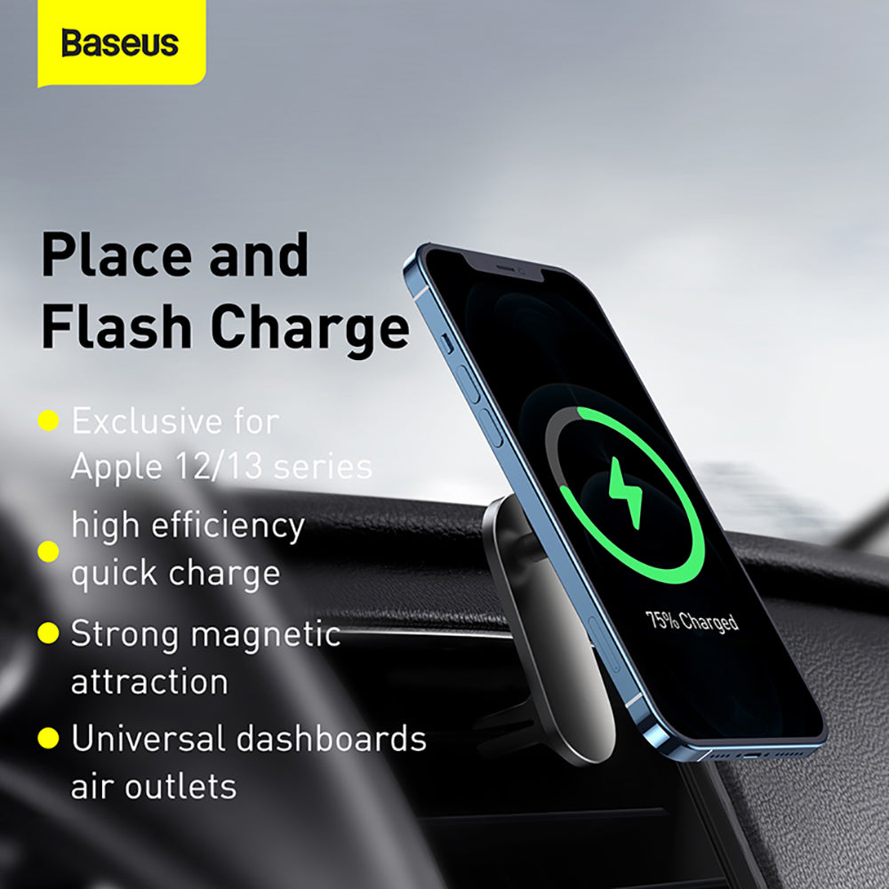 Baseus-Big-Energy-Magnetic-Car-Mount-Wireless-Charger---Black-1