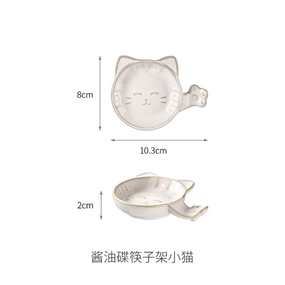 FaSoLa-Cat-Shaped-Soy-Sauce-Dish-and-Chopstick-Holder-1