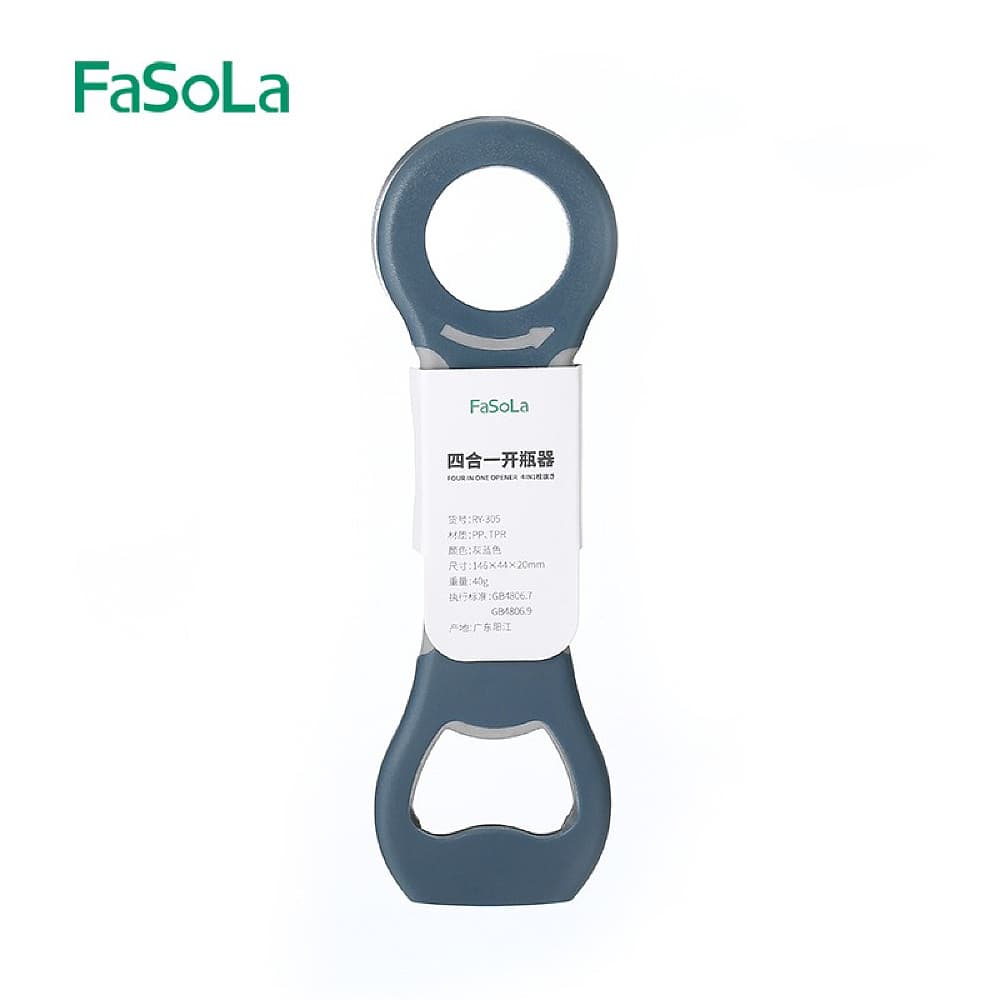 FaSoLa-4-in-1-Bottle-Opener---Gray-Blue,-14.6*4.4*2cm-1