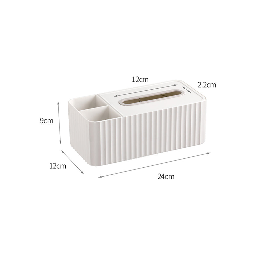 FaSoLa Desktop Tissue Box - White