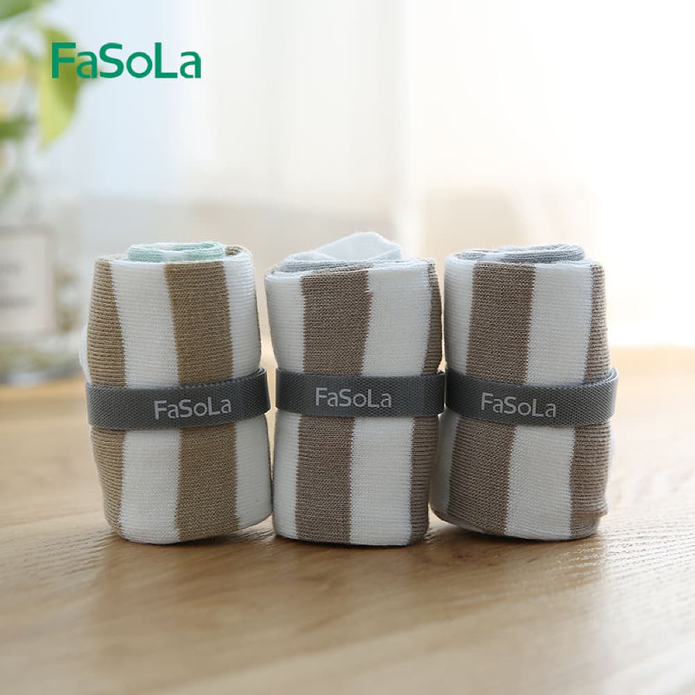 FaSoLa-Double-Sided-Hook-and-Loop-Fastening-Tape---Grey,-5-Meters-1