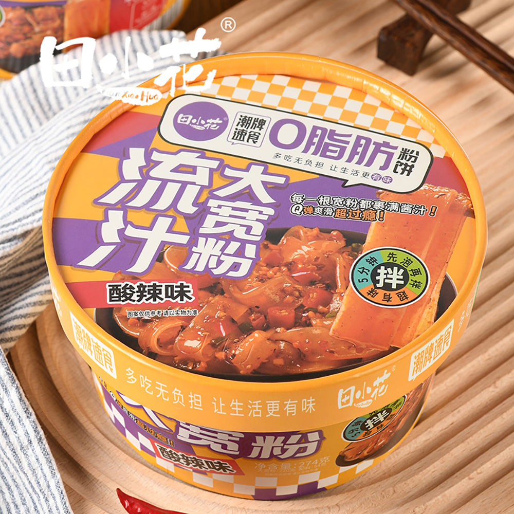 Tian-Xiao-Hua-Zero-Fat-Spicy-Sour-Wide-Noodles-Bowl---294g-1