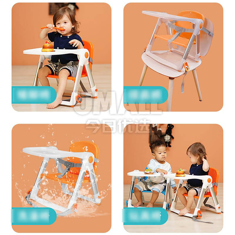 Apramo Portable High Chair - Purple