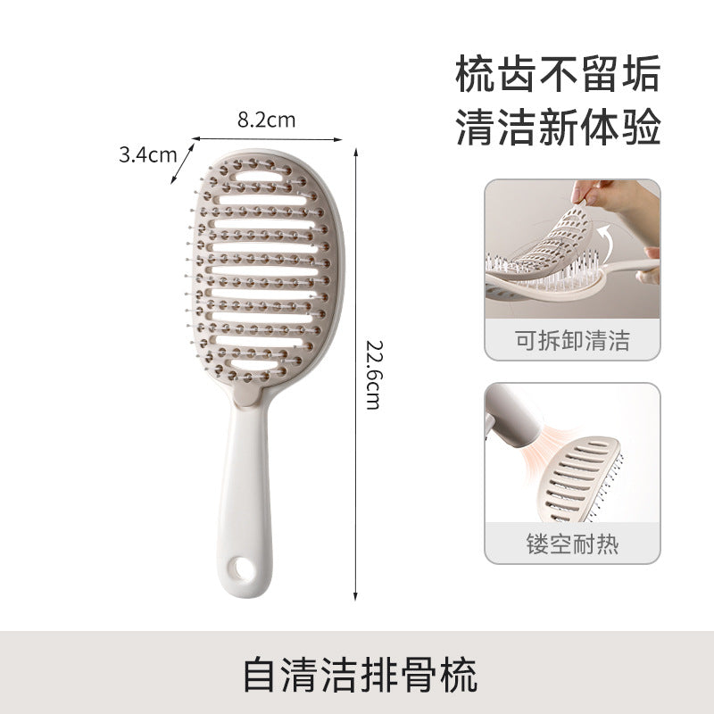 FaSoLa-Self-Cleaning-Detangling-Brush---White-1