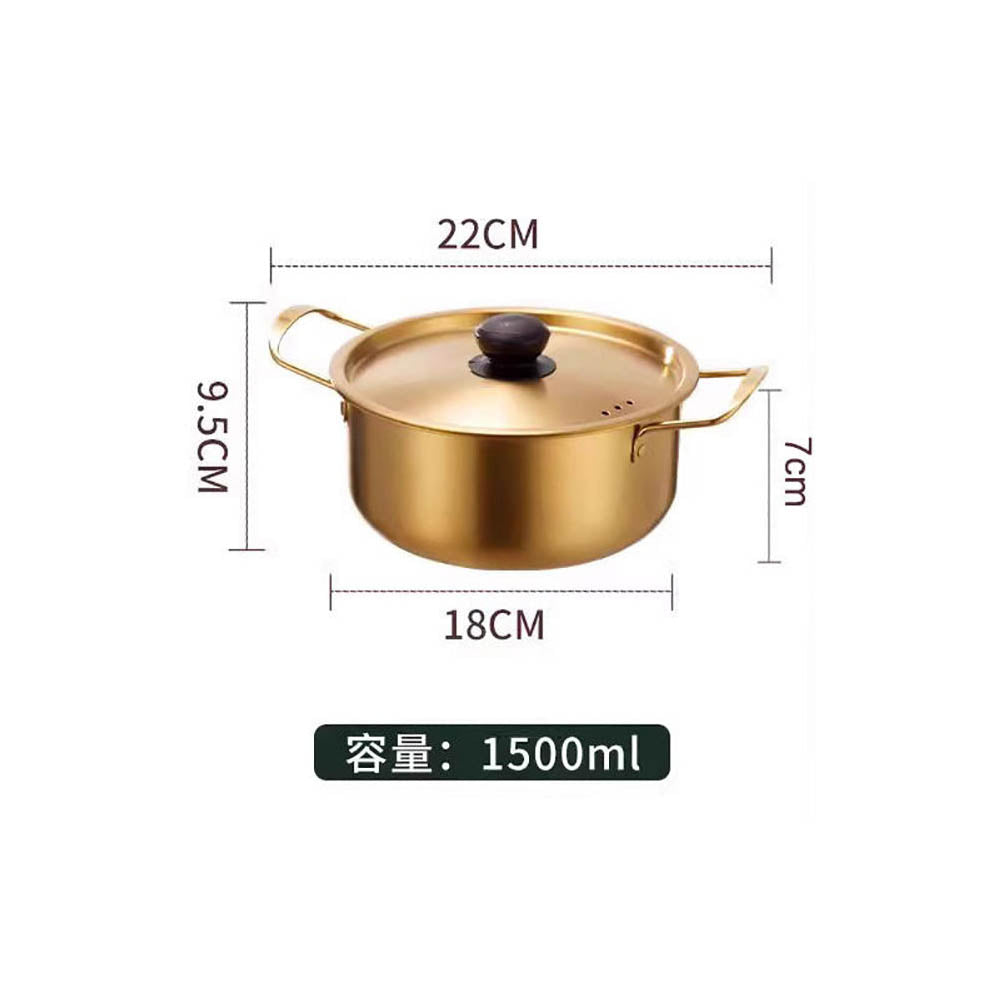 Ulife Korean Style Ramen Pot - 18cm (Induction and Gas Compatible)