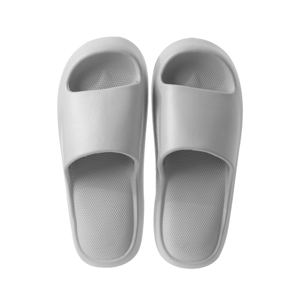 Fasola-Thick-Soled-Bathroom-Slippers,-Grey,-Size-43/44---One-Pair-1