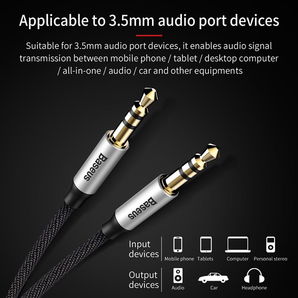 Baseus-M30-Audio-Cable-3.5mm-Male-to-Male---1.5m-Silver-Black-1