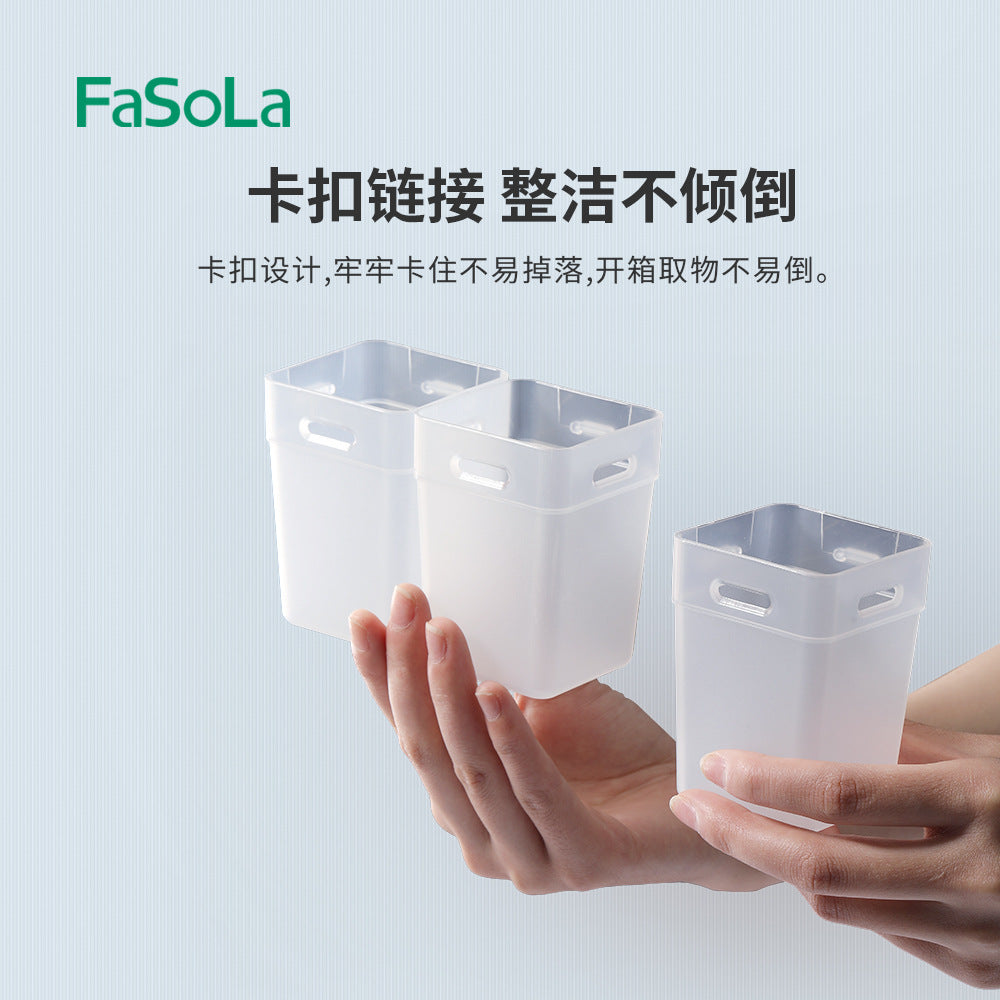 FaSoLa-Frosted-White-Refrigerator-Door-Storage-Box---Small,-2-Pack-1