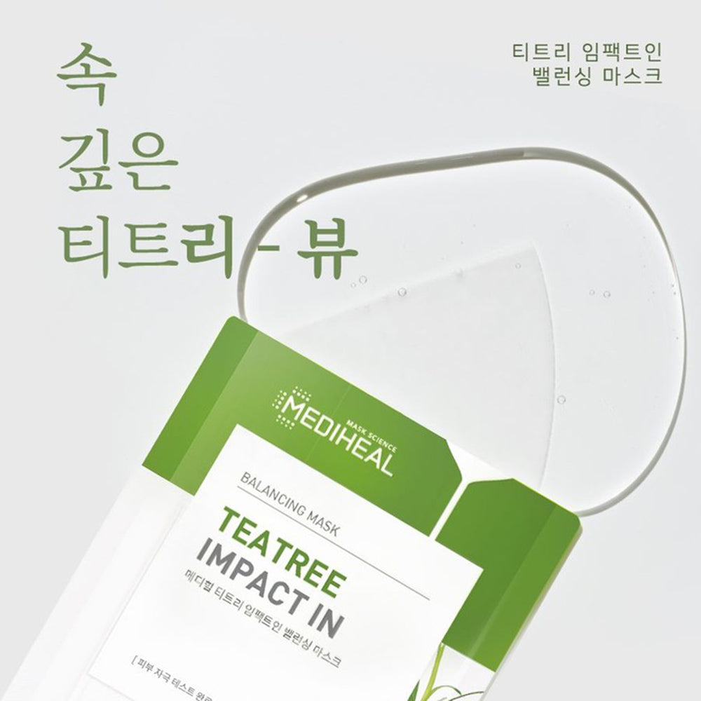 Mediheal-Tea-Tree-Essential-Mask---24ml,-Pack-of-10-1