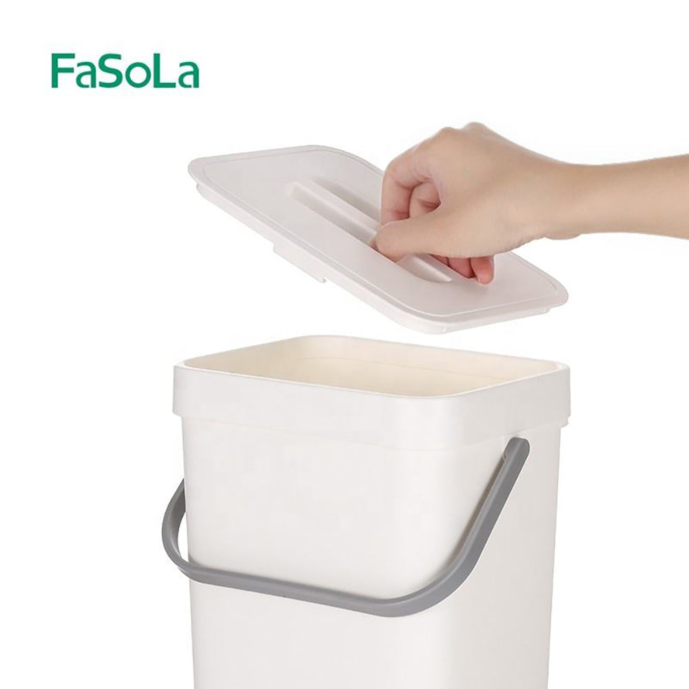 FaSoLa-Wall-Mounted-Trash-Bin-in-White,-21*17.5*24.5cm-1