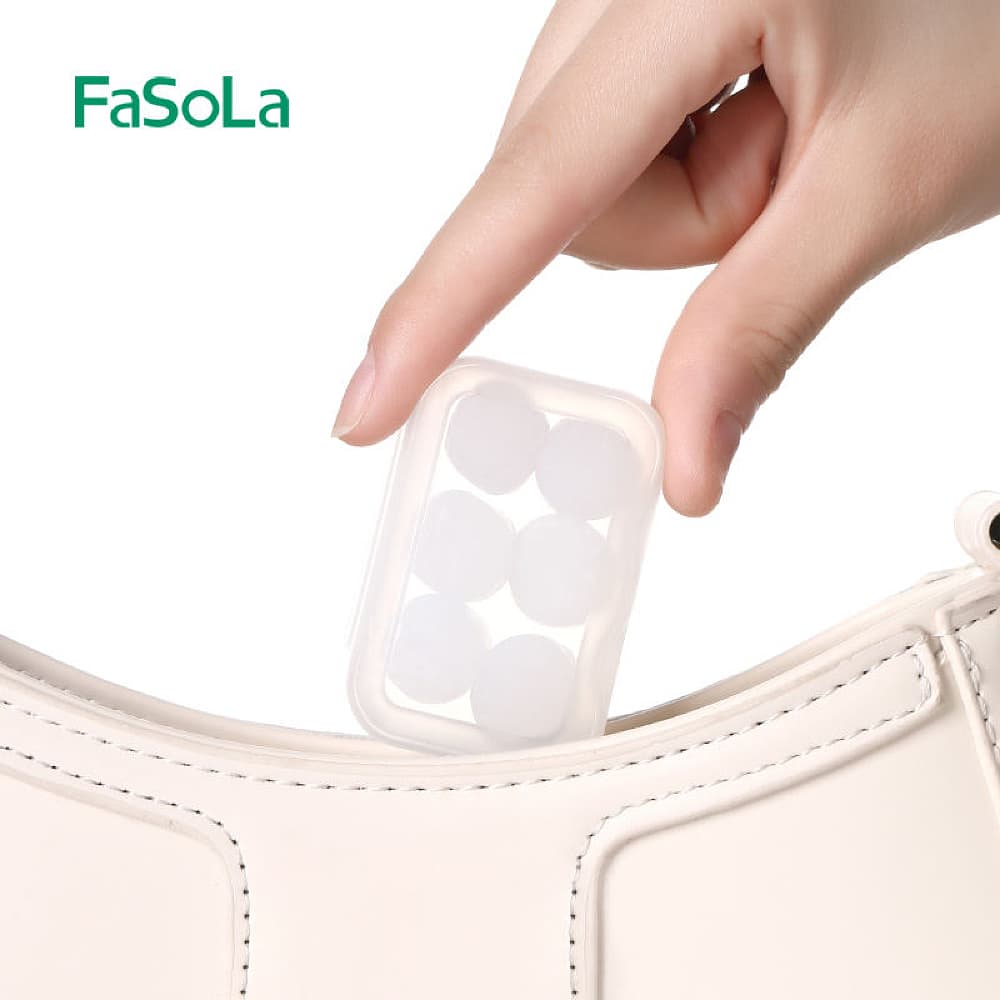 FaSoLa-Silicone-Earplugs---White,-6-Pieces-1