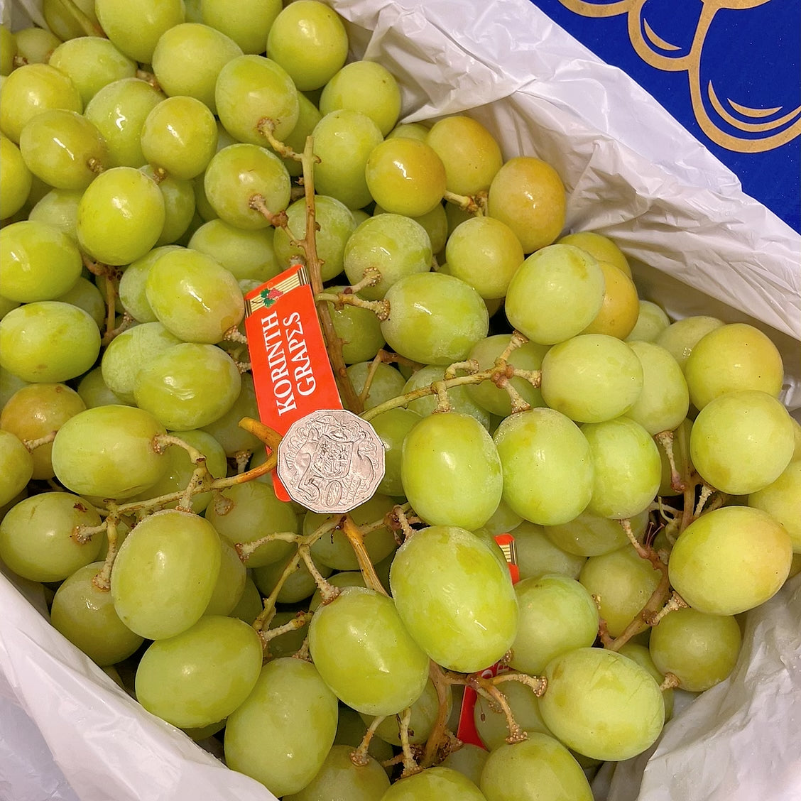 Korinth-Grapes---Autumn-Crisp-Green-Grapes---1kg -1