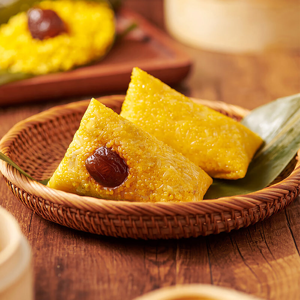 Synear-Yellow-Rice-and-Honey-Date-Zongzi---2-Pieces,-200g-1