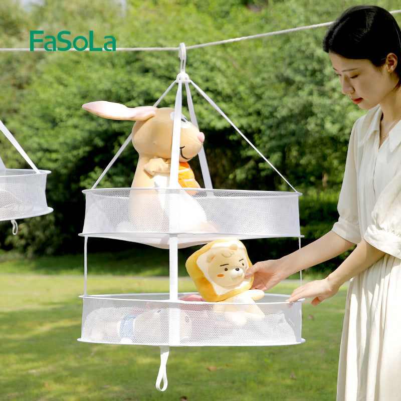 FaSoLa-Double-Layer-Drying-Net---Large,-White,-61cm-Diameter-1