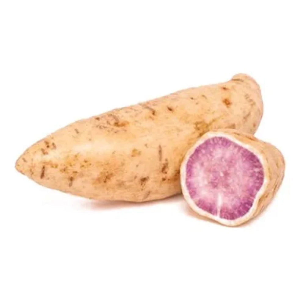 White Skin Purple Flesh Sweet Potatoes - 1.1-1.2kg