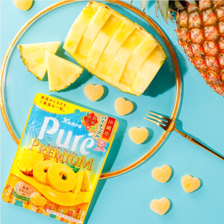 Kanro-Pure-Premium-Pineapple-Flavor-Gummy---54g-1