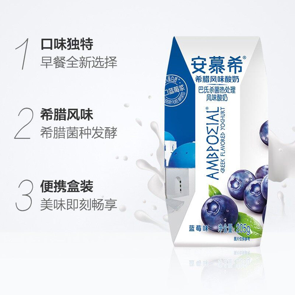 Ambrosial-Greek-Flavored-Yogurt-Blueberry---205ml-x-12-Bottles-1