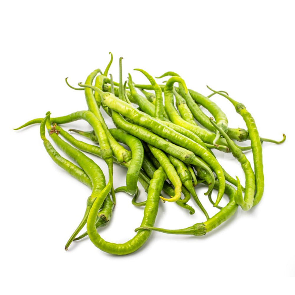 Long Green Chili Peppers, 200g