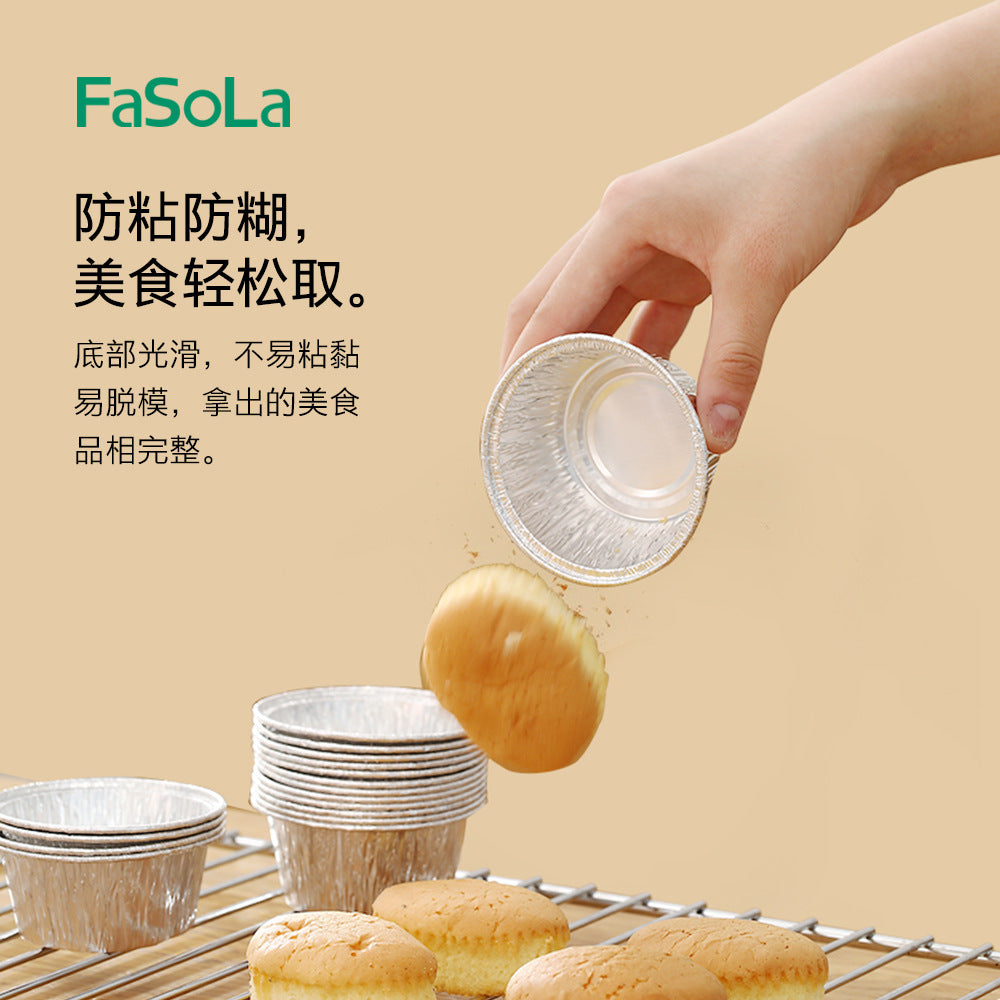 FaSoLa-Disposable-Air-Fryer-Aluminum-Foil-Bowls---Heart-Shaped,-9.2*8.3*2.8cm,-Pack-of-20-1