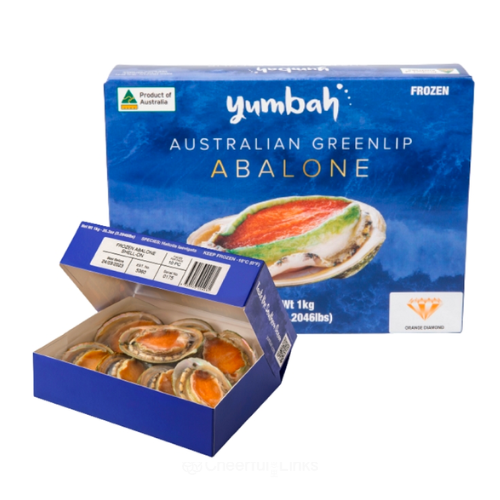 [Frozen]-Yumbah-Tiger-Abalone-9pcs-Whole-Box-1KG-1