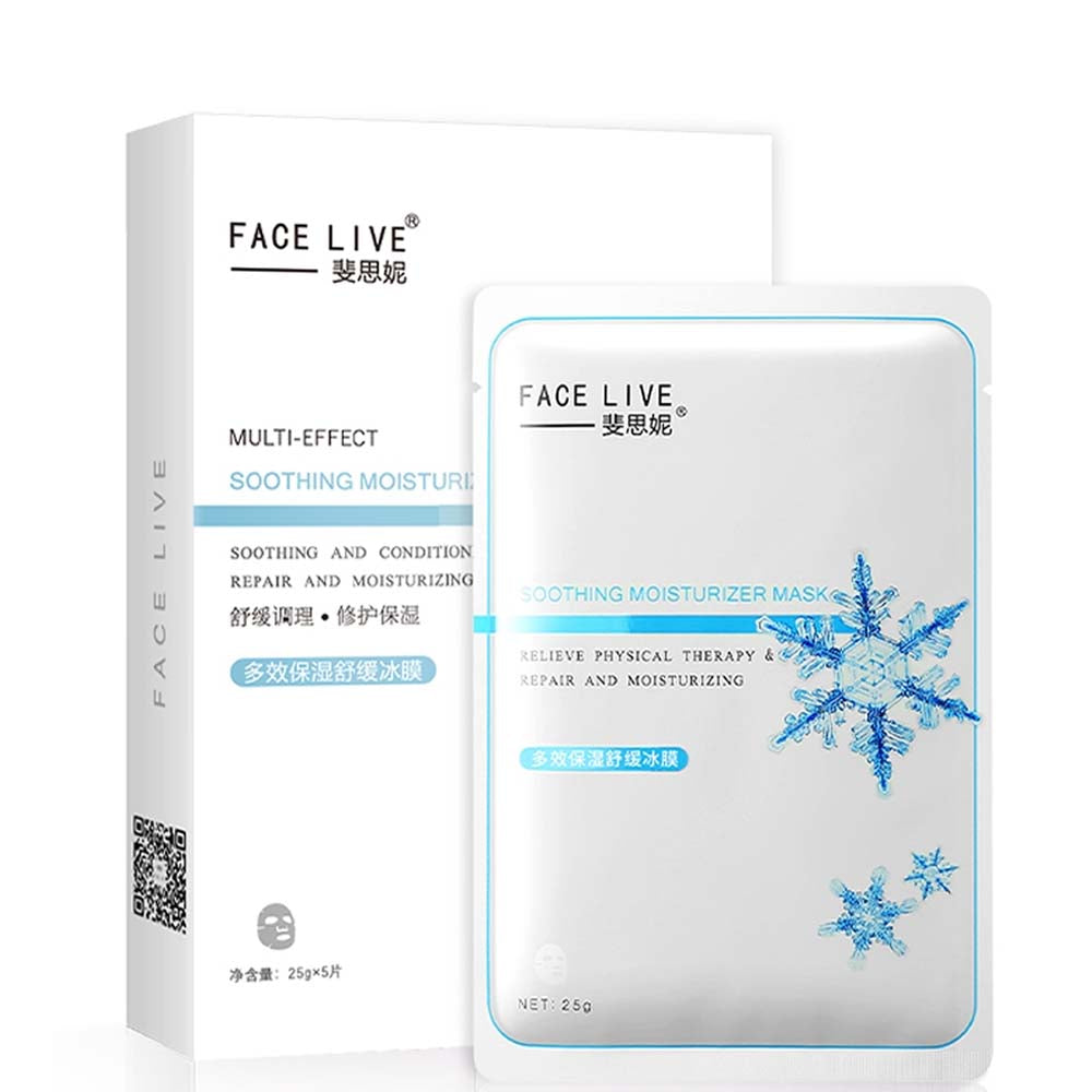 Face-Live-Multi-Effect-Soothing-Moisturizer-Ice-Mask---25g-x-5-Sheets-1